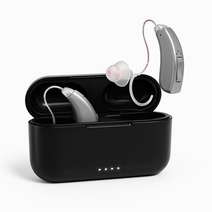 Rechargeable 16-Channel Hearing Aids — Clear Everyday Hearing, Today