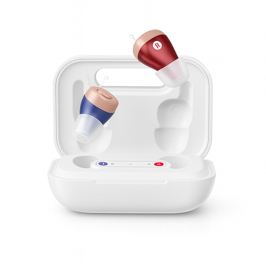 JH-A49 Rechargeable Hearing Aids — Clearer Conversations in Seconds