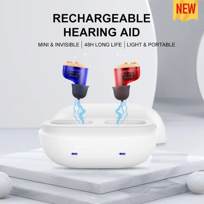 Jardin L01 Rechargeable Digital Hearing Aids — Clearer Conversations in Minutes