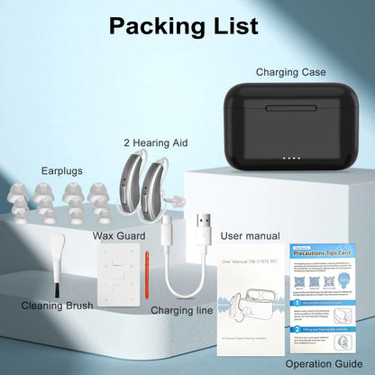 Rechargeable 16-Channel Hearing Aids — Clear Everyday Hearing, Today