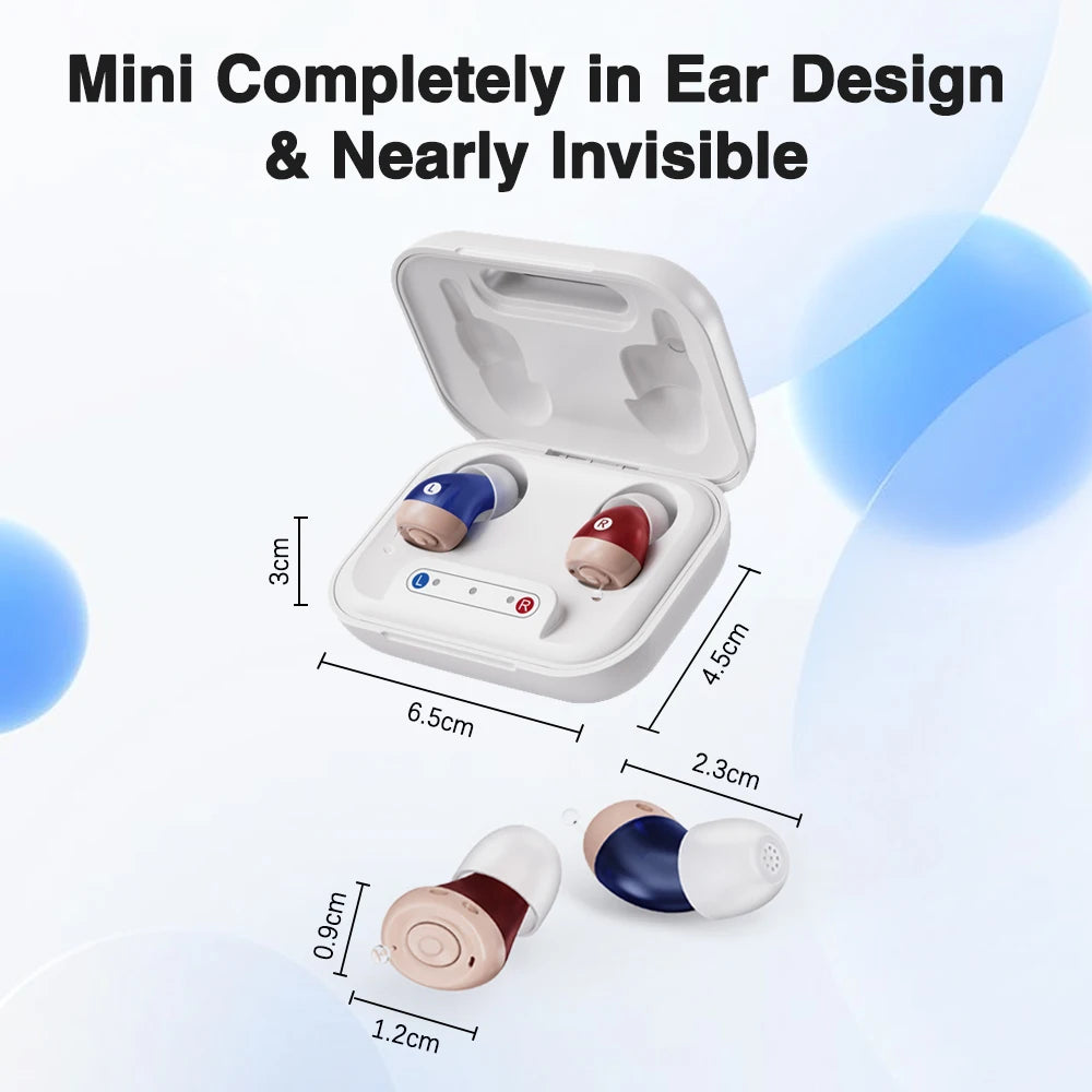 JH-A49 Rechargeable Hearing Aids — Clearer Conversations in Seconds